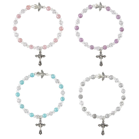 Angel Rosary Bracelet Assortment