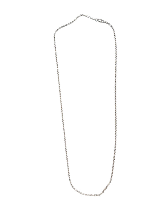 CADENA DE PLATA ESTILO CORDÓN 24”