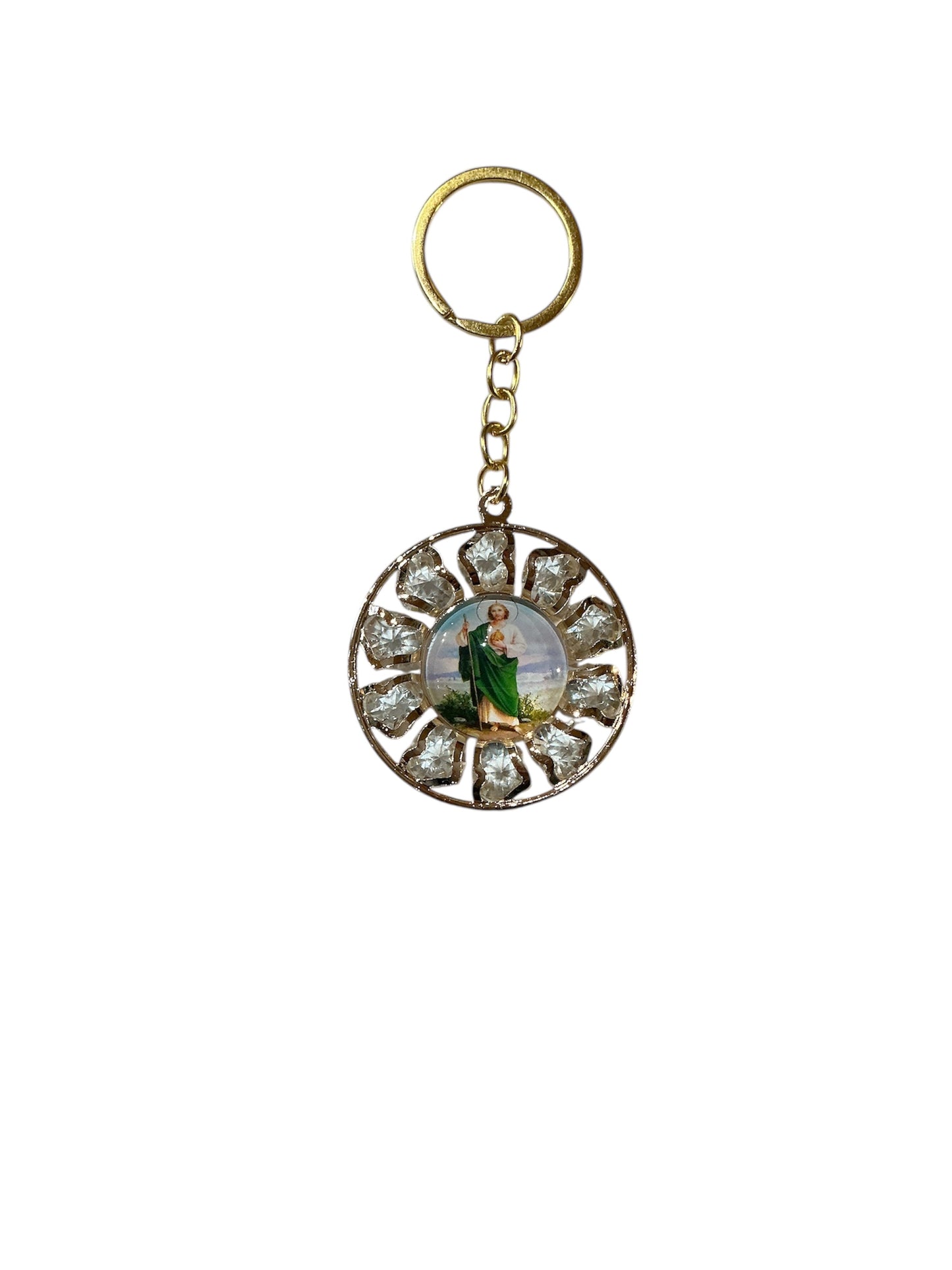 Round keychain of the St.Jude