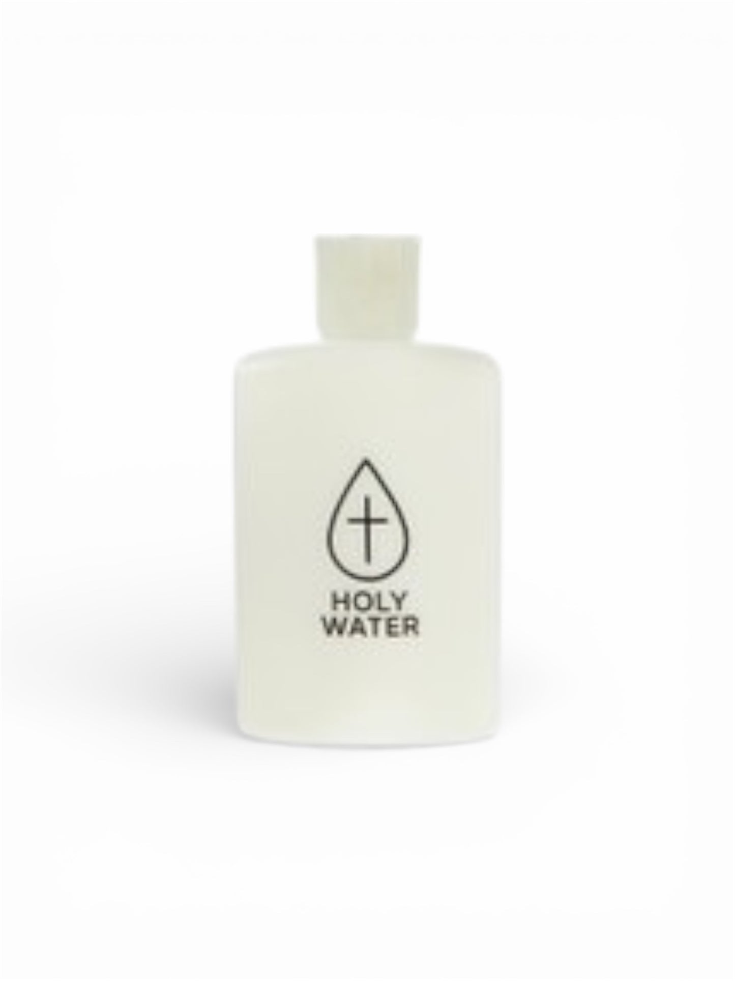 Luminous Blue Holy Water Bottle