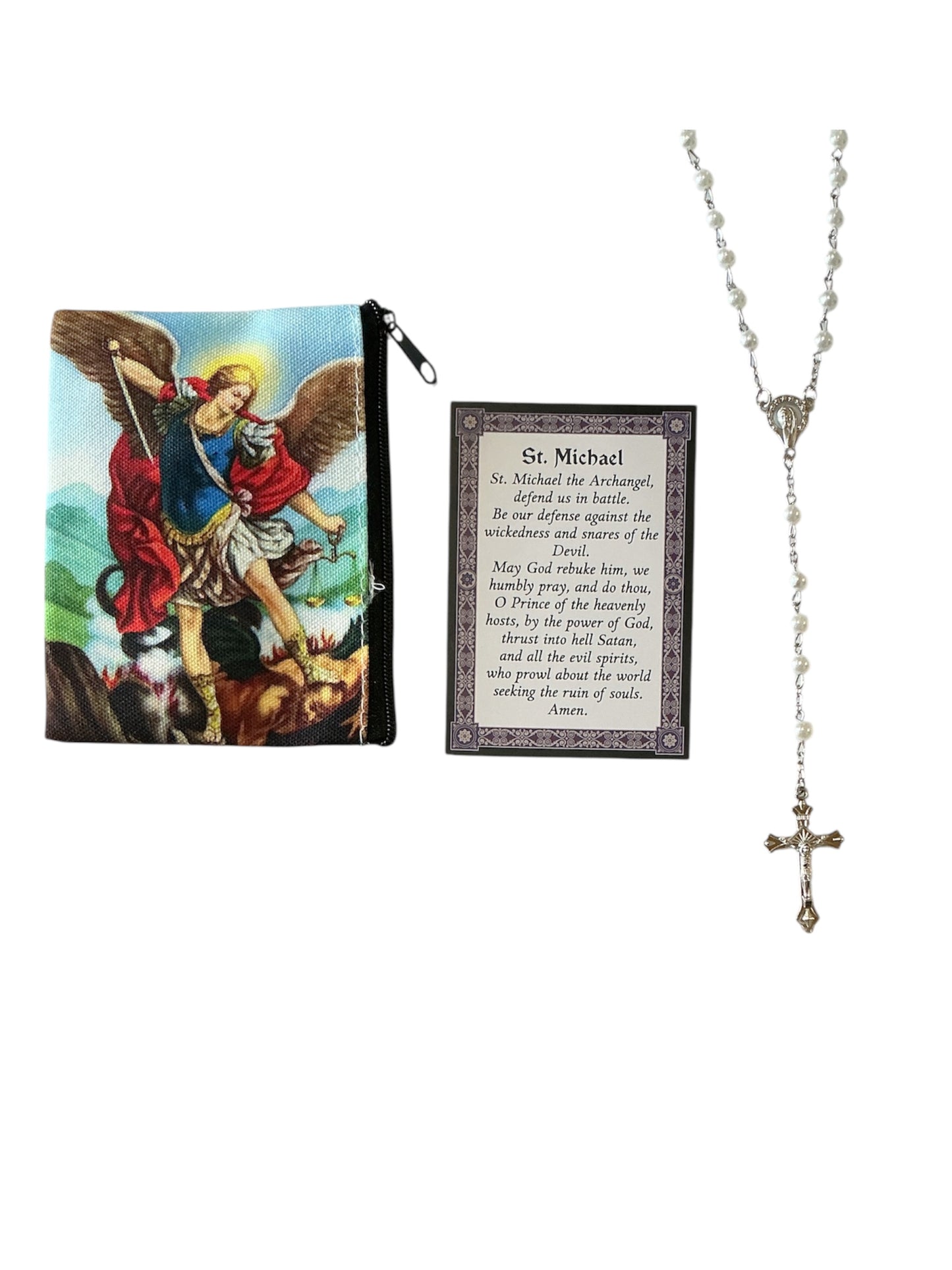 ST. MICHAEL ROSARY KIT