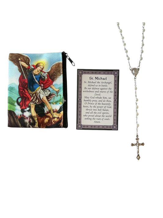 ST. MICHAEL ROSARY KIT