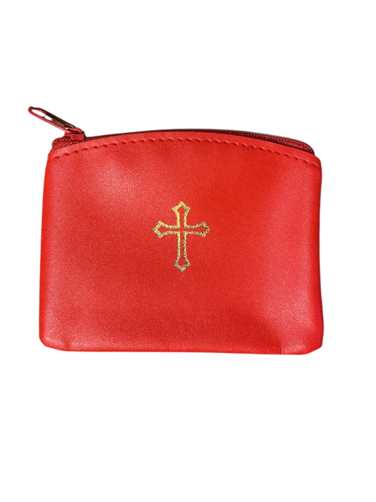 RED ROSARY BAG
