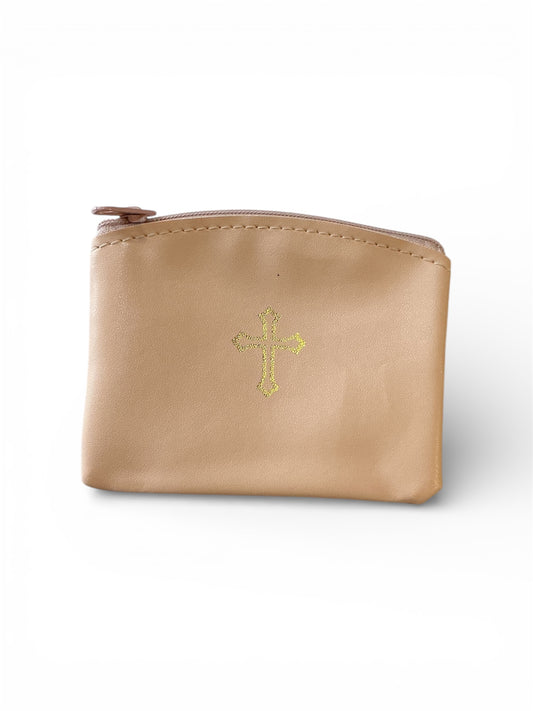 PASTEL PINK ROSARY BAG