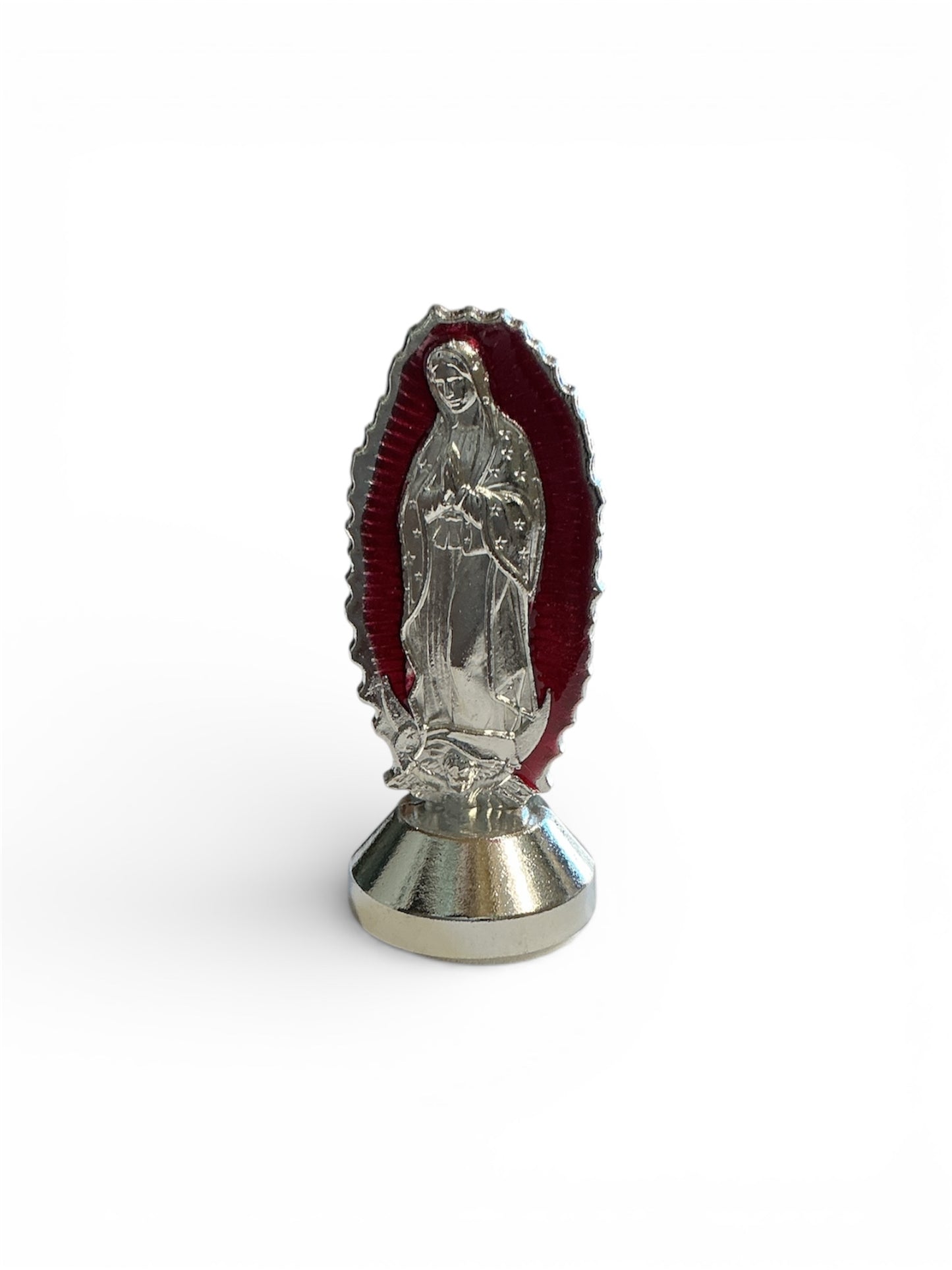 Mini Virgen de Guadalupe Statue Figurine