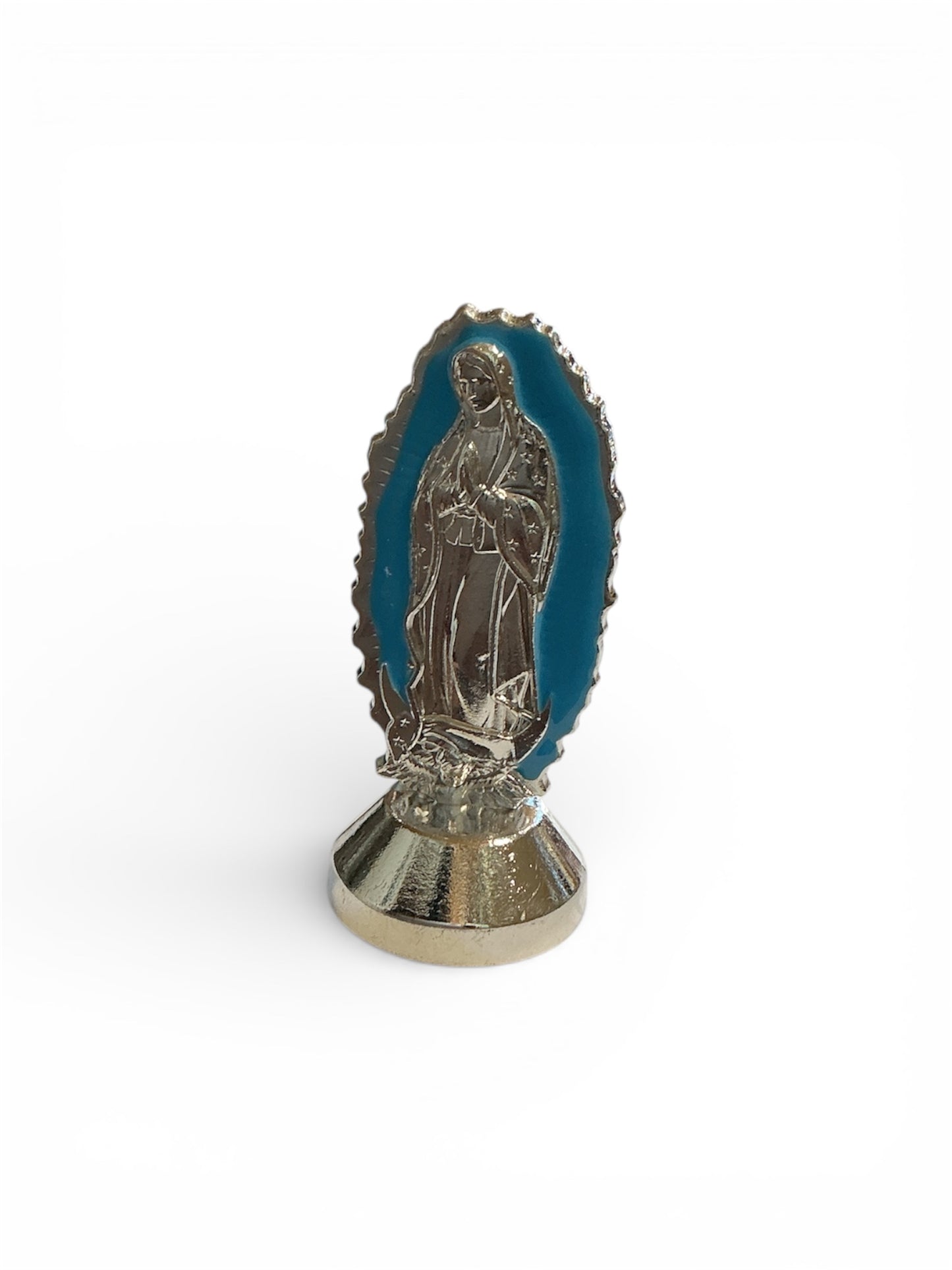 Mini Virgen de Guadalupe Statue Figurine