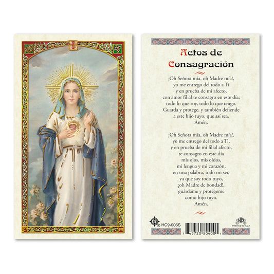 Oración Actos de Consagración