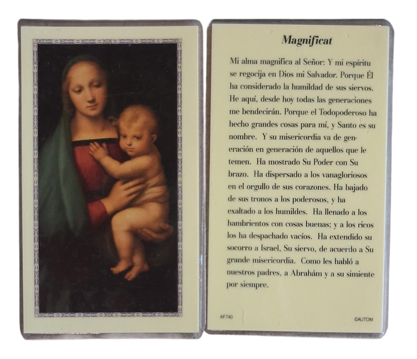 ORACIÓN A MAGNÍFICA
