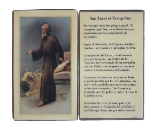 ORACIÓN SAN LUCAS EL EVANGELISTA