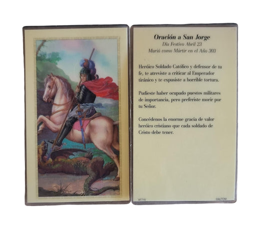 ORACIÓN A SAN JORGE