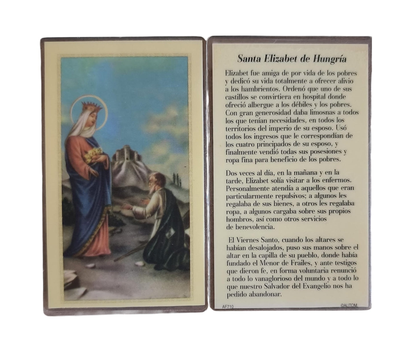 ORACIÓN DE SANTA ELIZABET DE HUNGRÍA