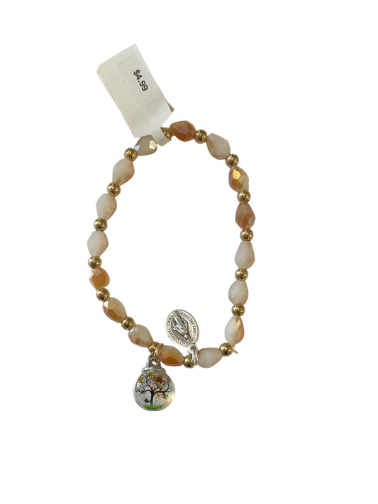 Pulsera con Arbol Encapsulado