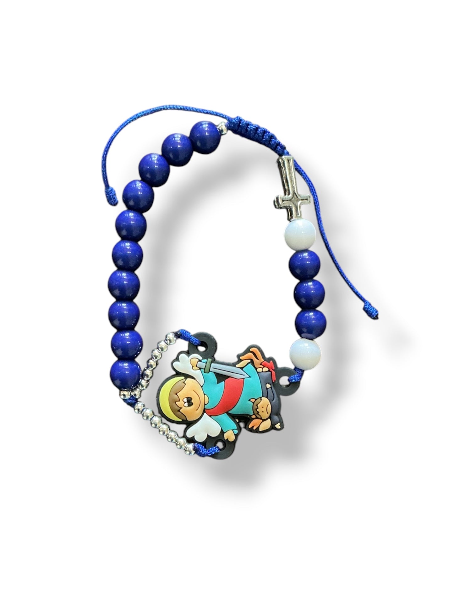 ST. MICHAEL ROSARY BRACELET