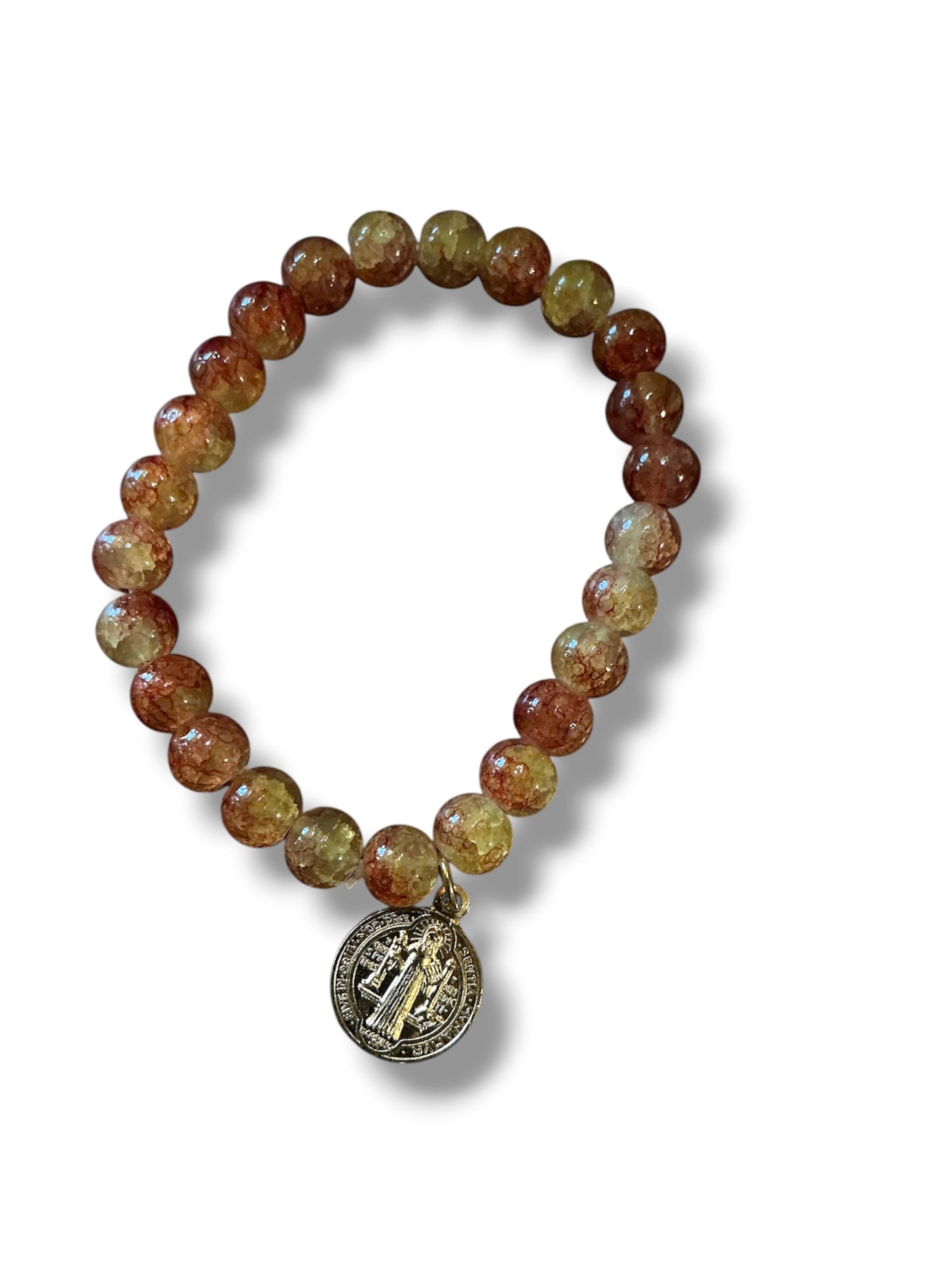 BRACELET GLASS RELIGIOUS