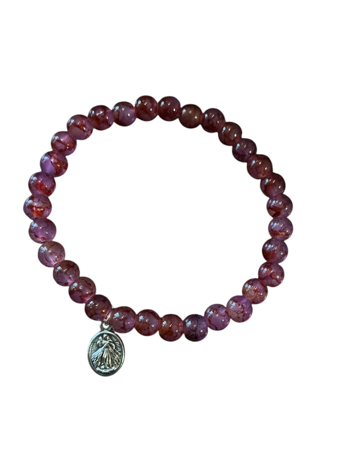 BRACELET GLASS RELIGIOUS
