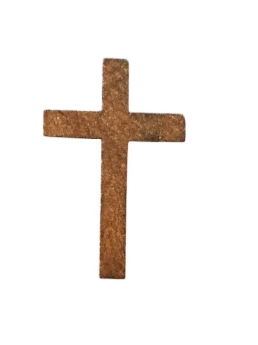 Wood Cross Medal 2 INC