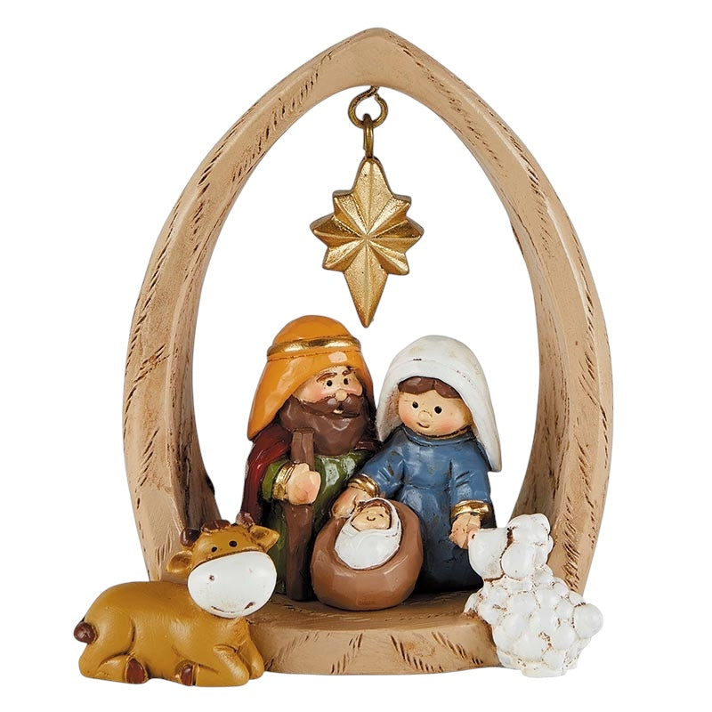 Childlike Nativity Arch Figurine