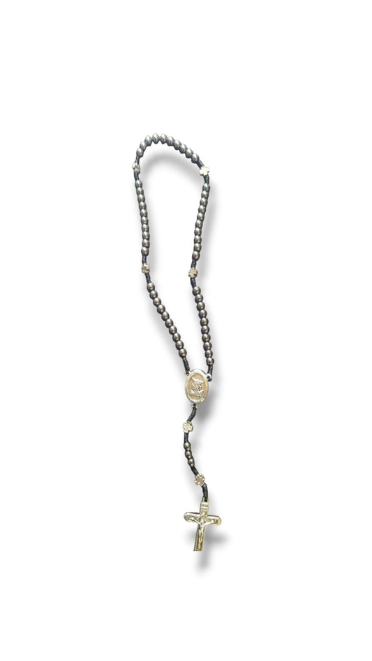 ST. MICHEL CROSS HMT CORD ROSARY