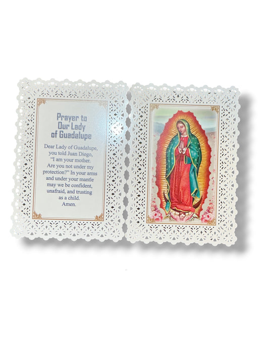 HOLY CARD LADY GUADALUPE