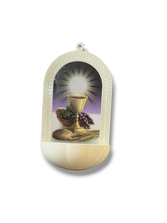 Bread Life First Communion Holy Water Font