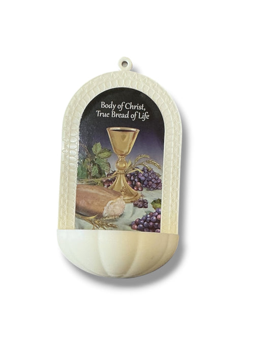 Christ First Communion Holy Water Font