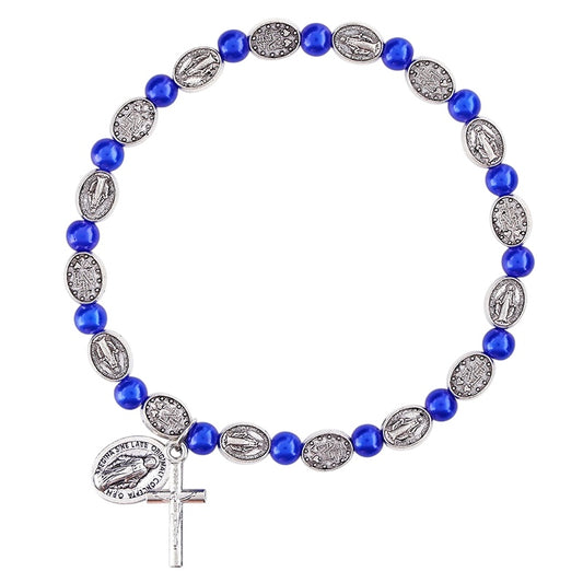 Miraculous Medals Pearl Bracelet Assortment