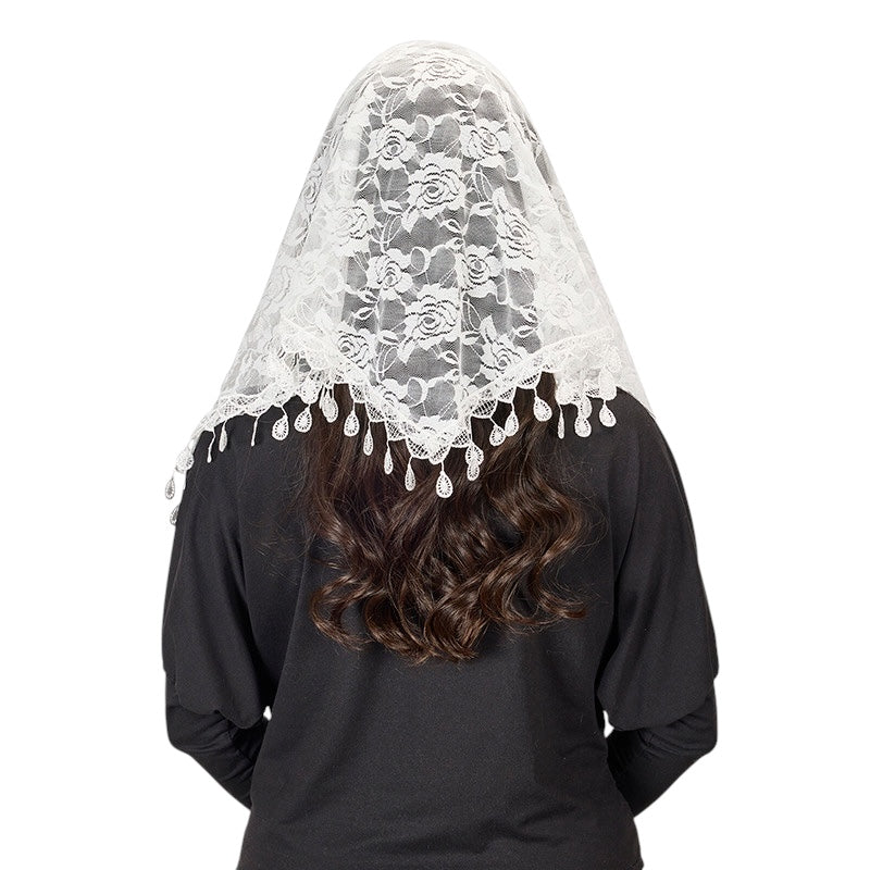 White Tears of Mary Chapel Veil