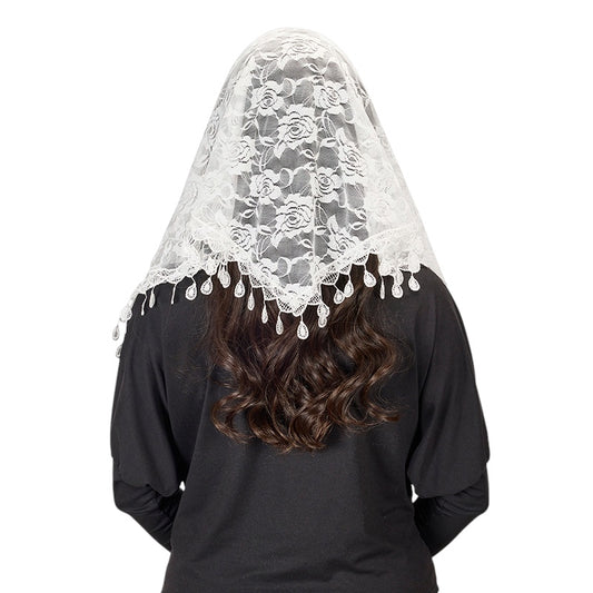 White Tears of Mary Chapel Veil