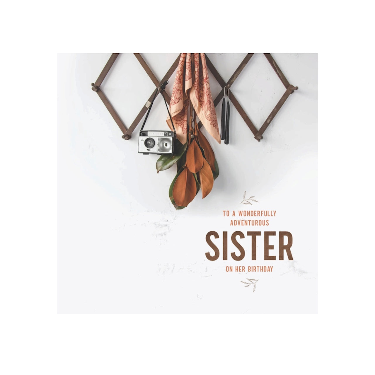 Greeting Card- Birthday - Wonderfully Sister