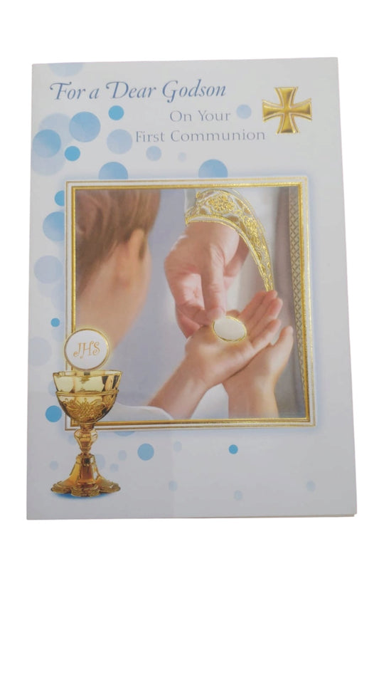 For a Dear Godson -On Your First Communion