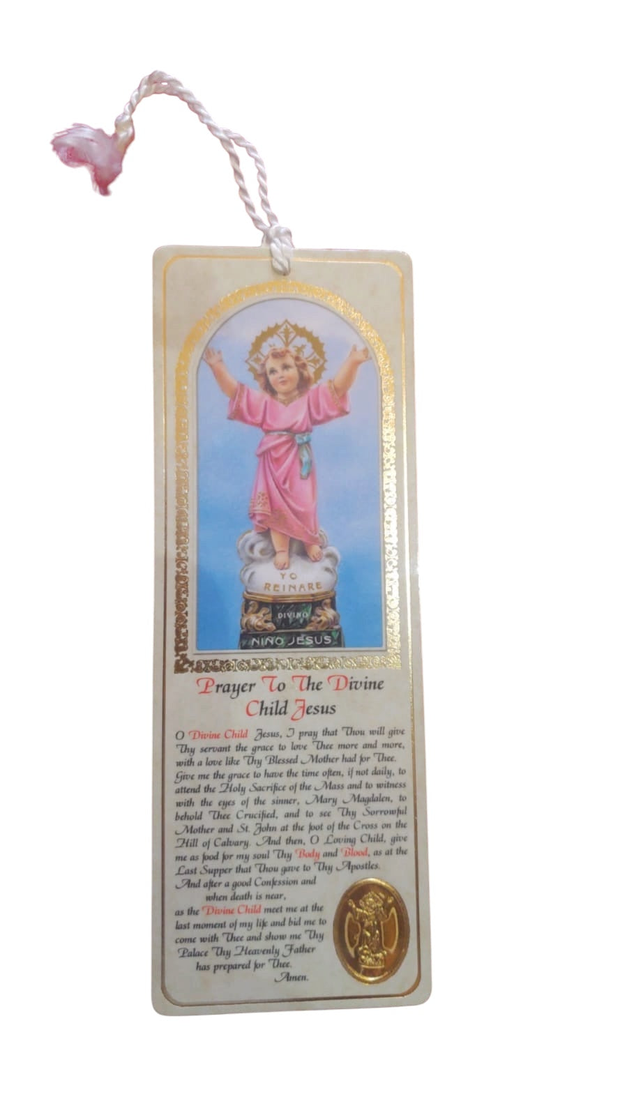 BOOKMARK TO THE DIVINE CHILD JESUS ENG