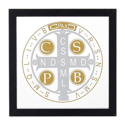 St. Benedict Floating Wall Art