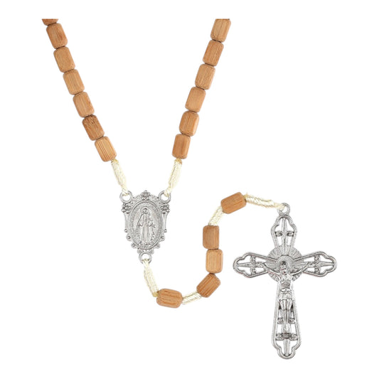 Bamboo Bead Rosary