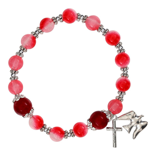 Holy Spirit Confirmation Rosary Bracelet