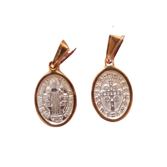 MEDALLA DE PLATA SAN BENITO