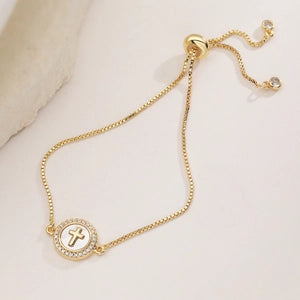 Pulsera Virgen María Corazón