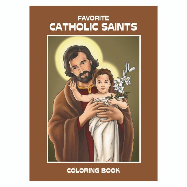 Aquinas Kids Favorite Catholic Saints Coloring Book