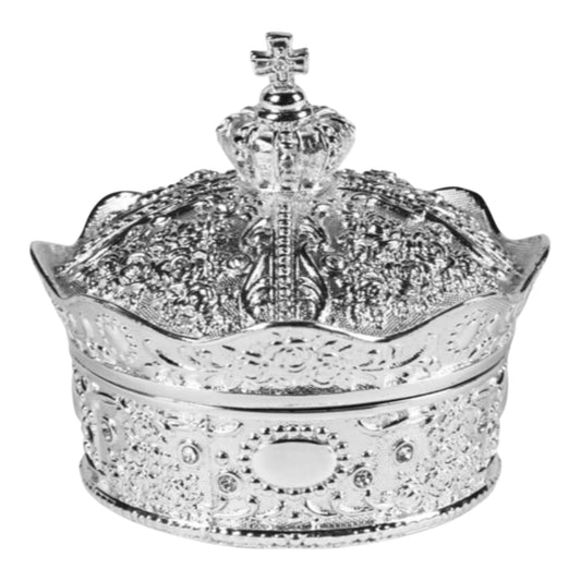 Silver Crown Box with Arras Coins Set