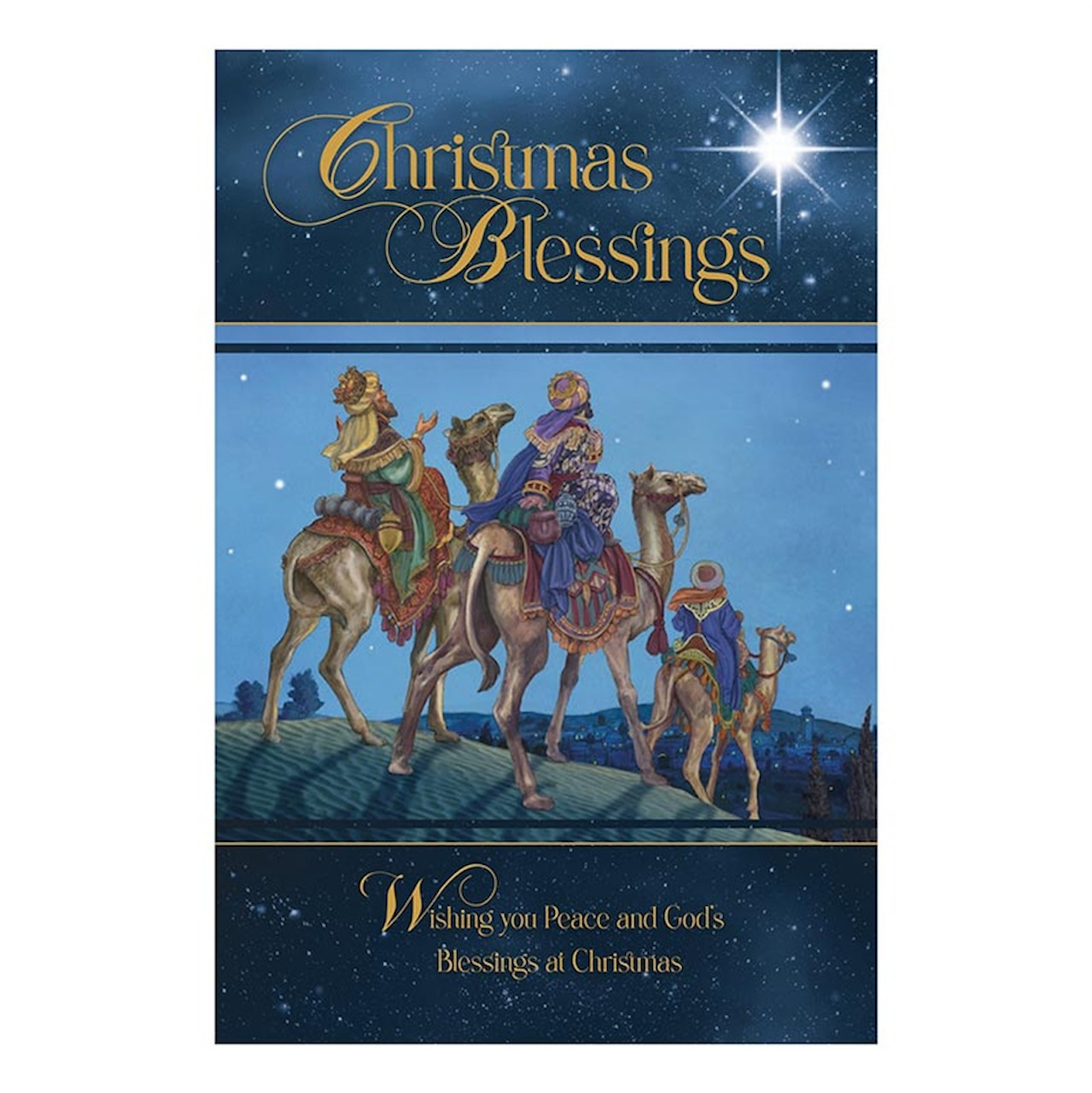 Greeting Card - Let Us Adore Him - The Magi