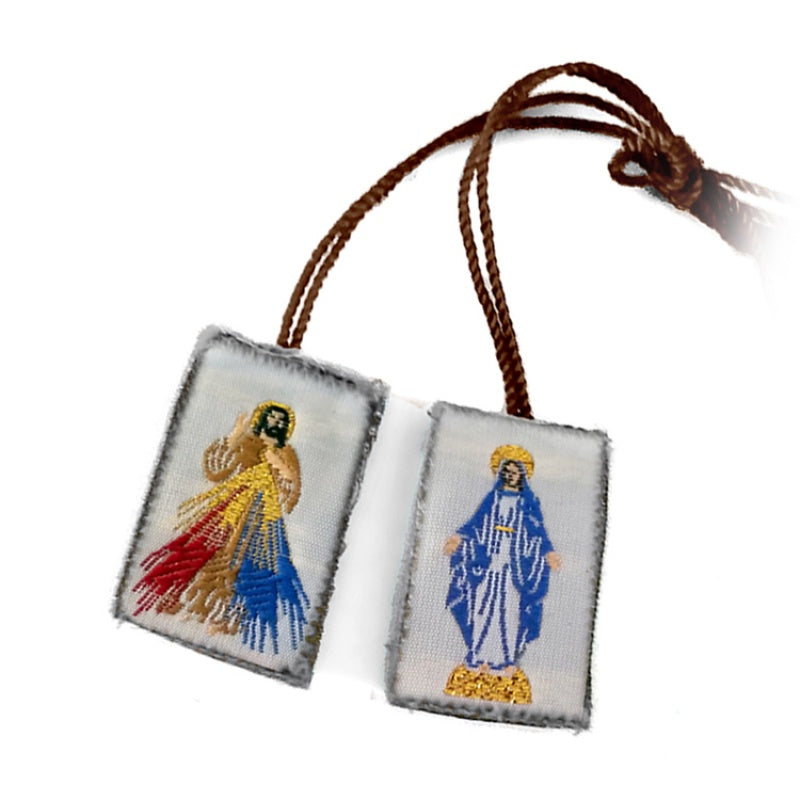 ESCAPULARIO DIVINA MISERICORDIA/VIRGEN MILAGROSA