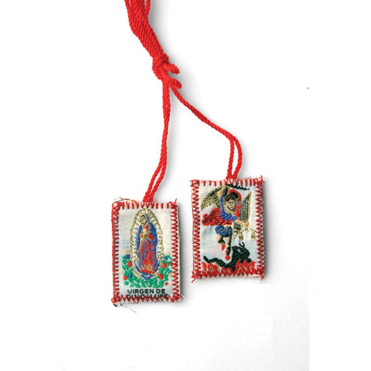 SCAPULAR ST MICHAEL& OL GUADALUPE